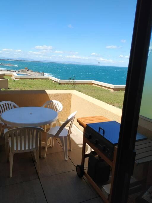 Location Vue Mer Du Samedi Au Samedi, Clim, Parking, Piscine, Plage كولِيورْ المظهر الخارجي الصورة